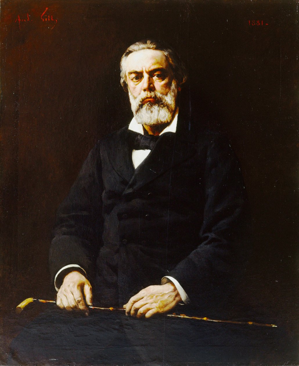 صورة لجول فاليس 1832-1885 ، 1881. بواسطة أندرو جيل