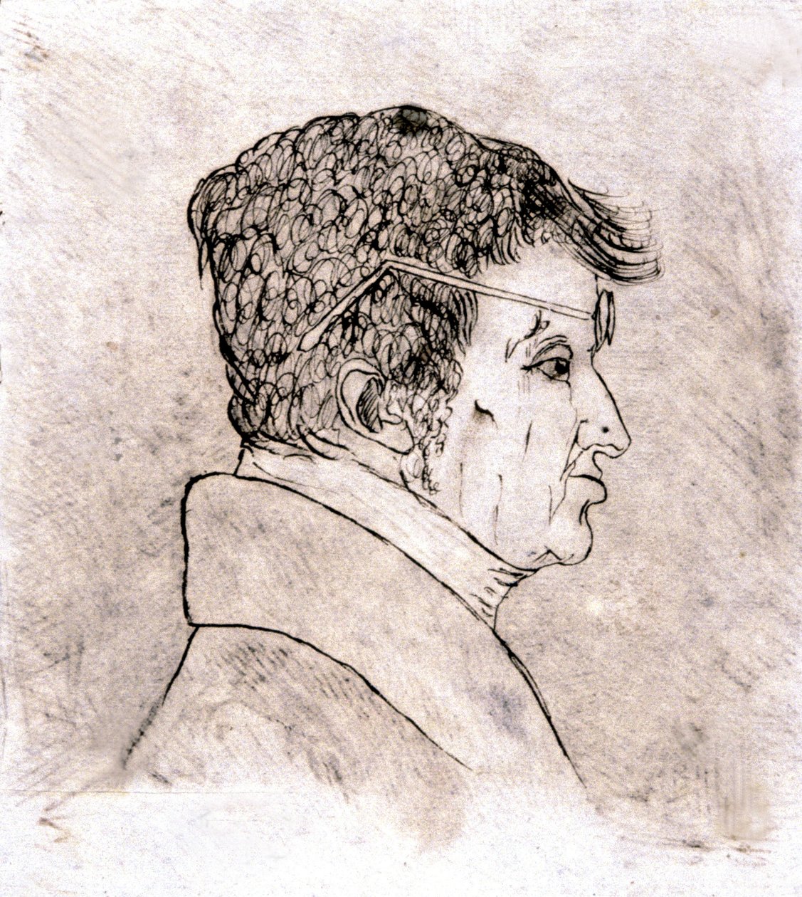 أندريه ماري أمبير ، صورة ذاتية ج. 1805-1810 (رسم) بواسطة أندريه ماري أمبير