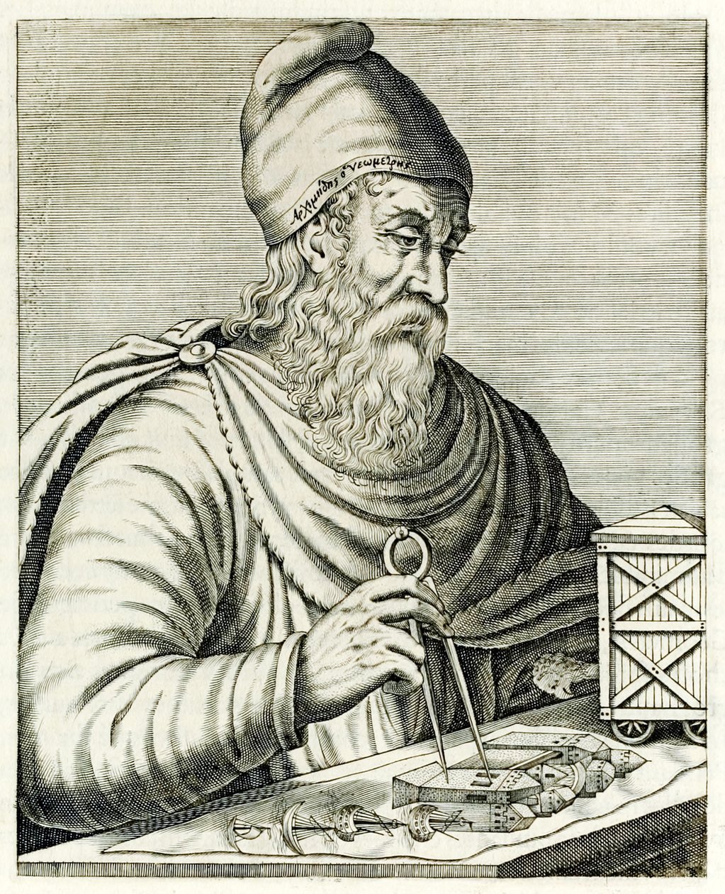أرخميدس سيراكيوز من؟ صور حقيقية ؟؟ نشره أندريه تيفيت عام 1594 بواسطة أندريه ثيفت