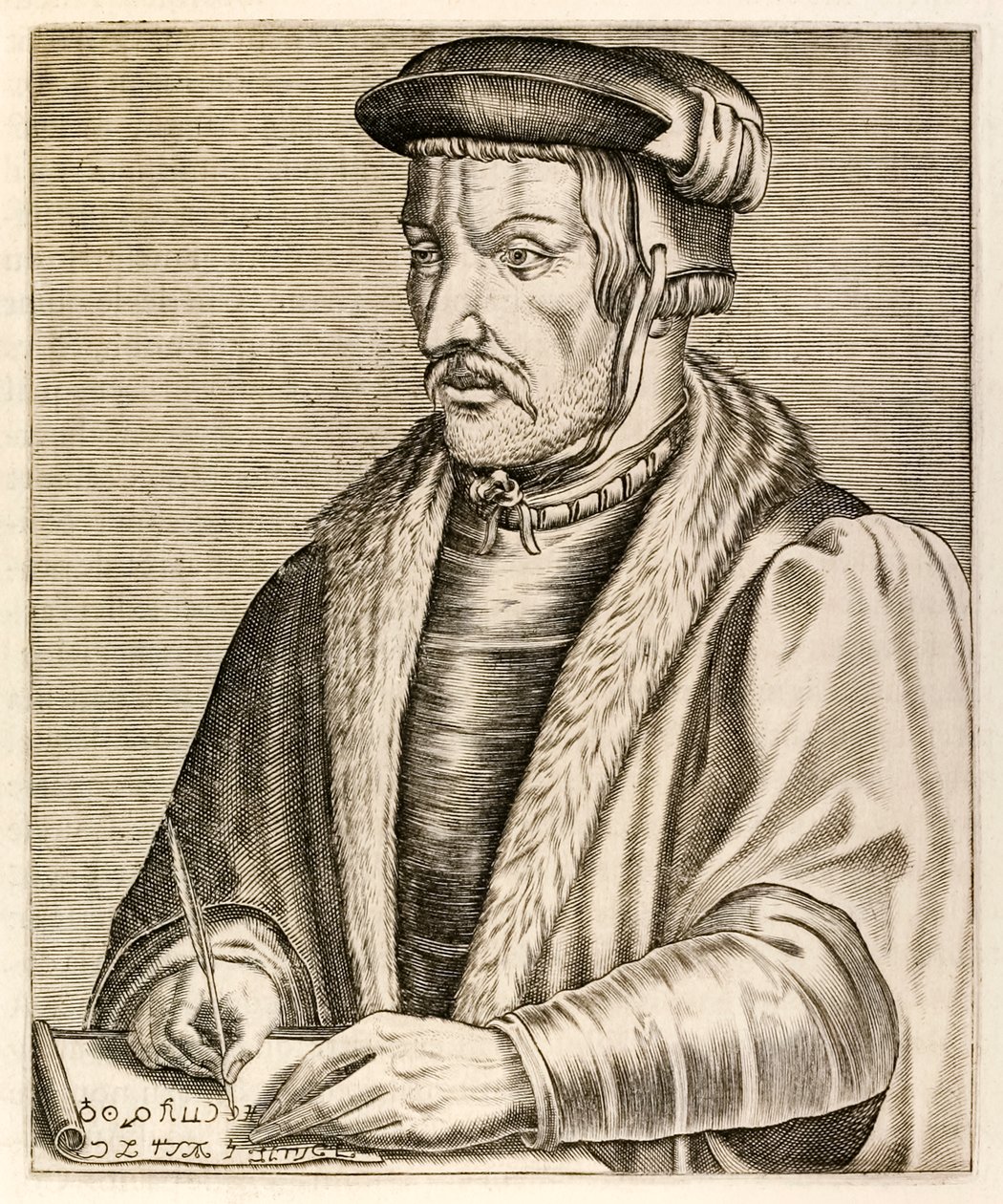 هاينريش كورنيليوس أغريبا ، من؟ صور حقيقية ؟؟ بقلم أندريه تيفيت ، نُشر عام 1584 بواسطة أندريه ثيفت