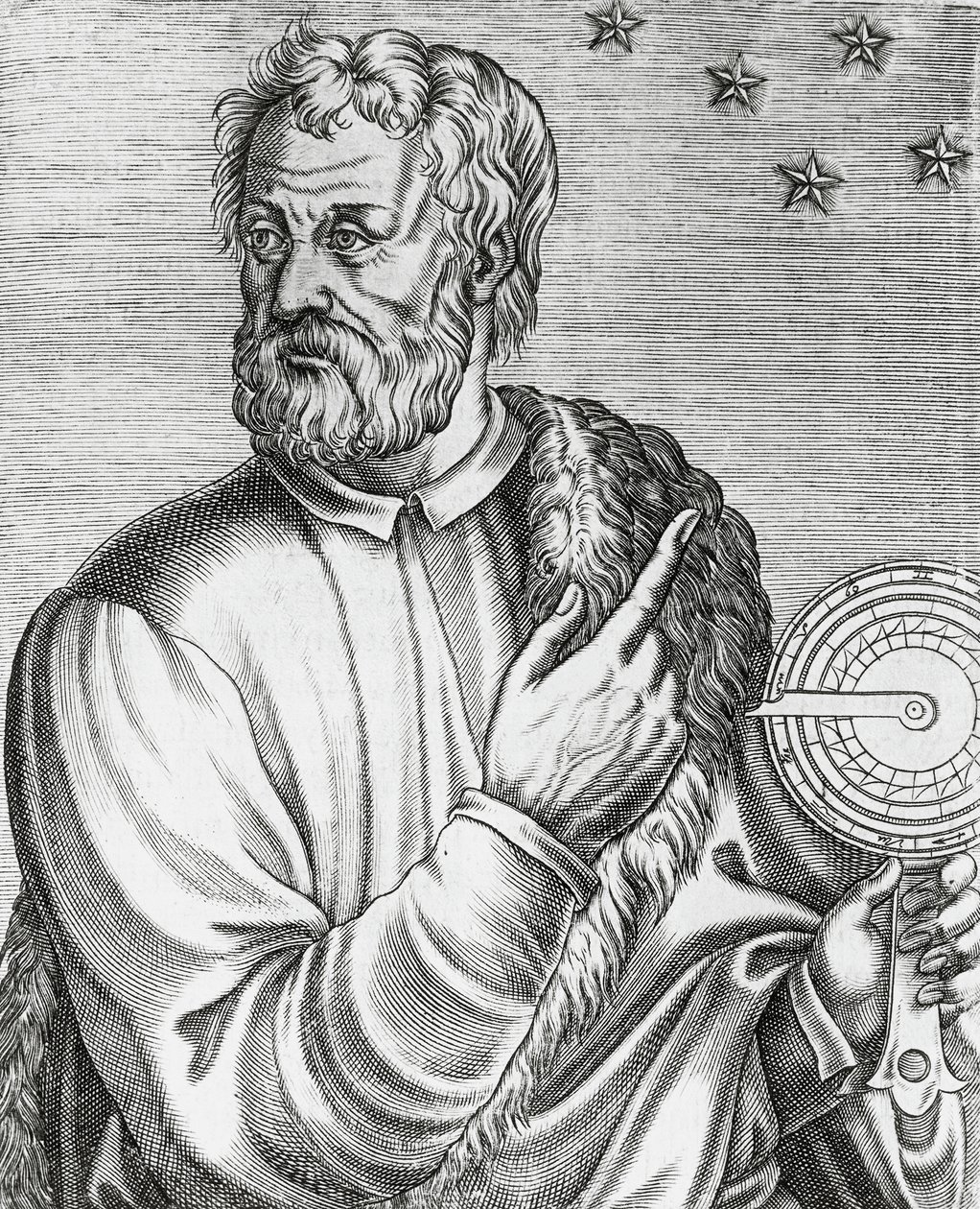 صورة كريستوفر كولومبوس (1451-1506) ، ملاح إيطالي ، نقش من اللوحات الحقيقية وحياة الرجال اللامعين بواسطة أندريه ثيفت