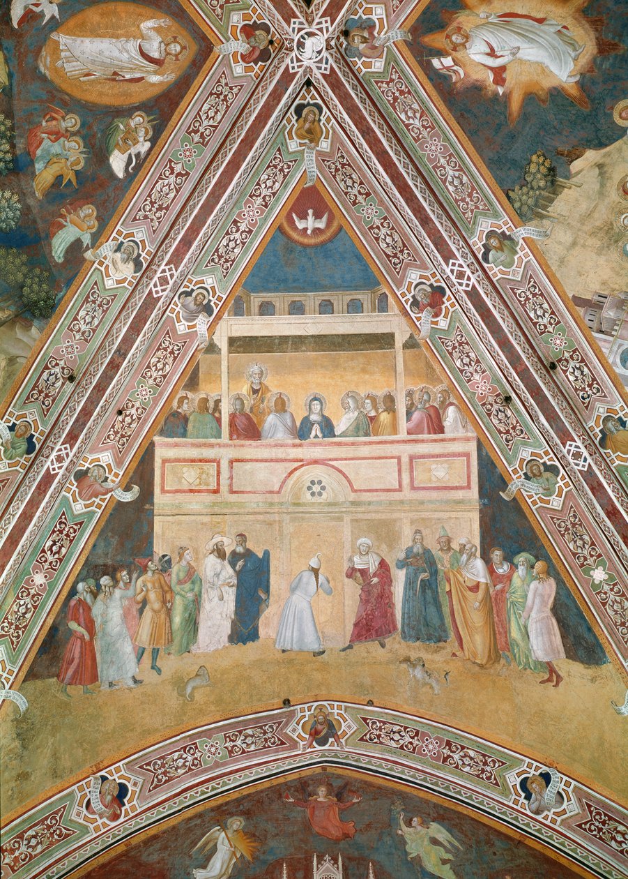 عيد العنصرة ، c.1366-68 بواسطة أندريا دي بونايوتو