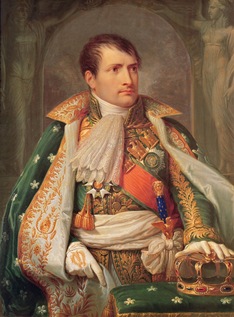 نابليون الأول (1769-1821) ملك إيطاليا ، c.1805-10 بواسطة أندريا الأكبر أبياني