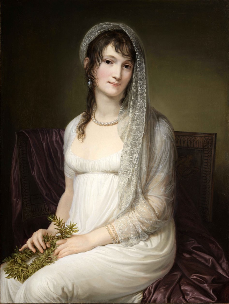 صورة لفرانشيسكا فاني ليتشي 1773-1806 ، حوالي 1803. بواسطة أندريا أبياني