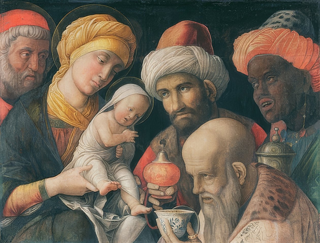 عشق الملوك. حوالي 1495-1505 بواسطة أندريا مانتيجنا