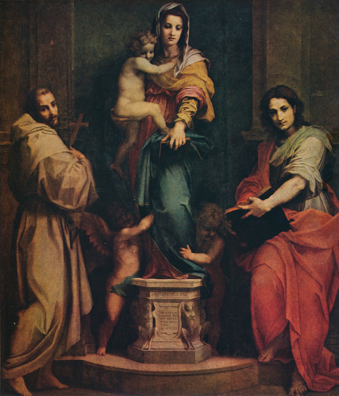 مادونا من Harpies ، 1517 بواسطة أندريا ديل سارتو