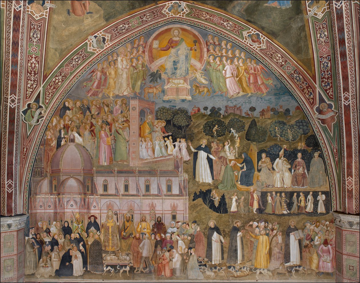 عبر Veritatis، la Chiesa Militante e triofante (Le chemin de verite، l