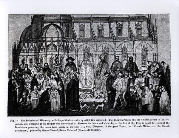 التسلسل الهرمي ، من العلوم والأدب في العصور الوسطى وعصر النهضة ، كتب ونقش بول لاكروا ، 1878 بواسطة اندريا دي بونايوتو fl.1342 77 بعد اندريا دي بونايوتو fl.1342 77 بعد