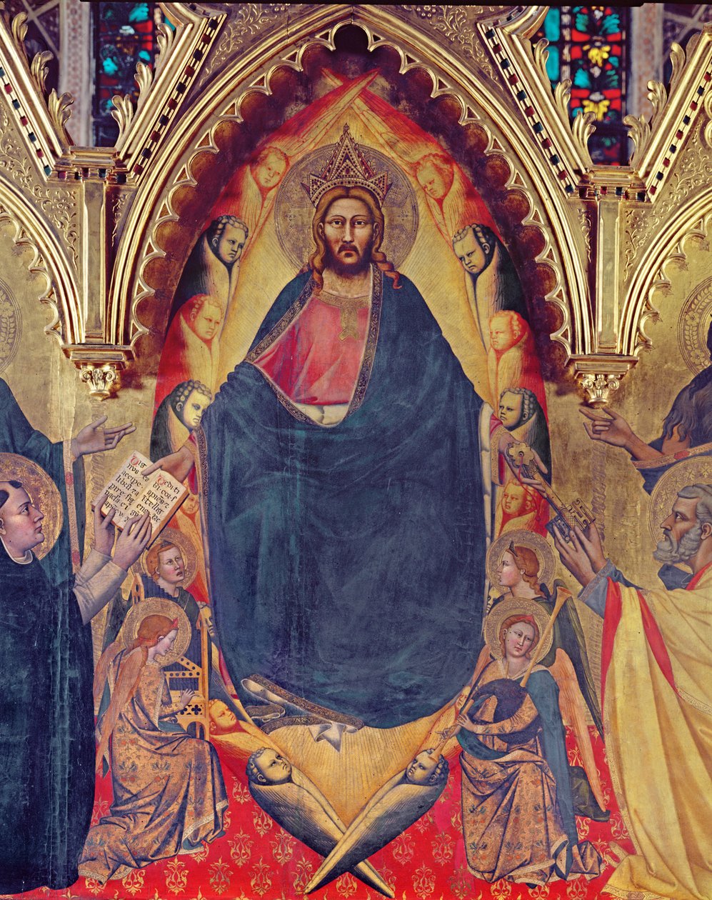 لوحة Strozzi Altarpiece ، 1357 تفاصيل 72246 بواسطة Andrea di Cione Orcagna