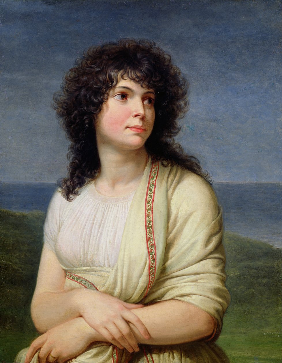 مدام هاملين (1776-1851) بواسطة أندريا الأكبر أبياني