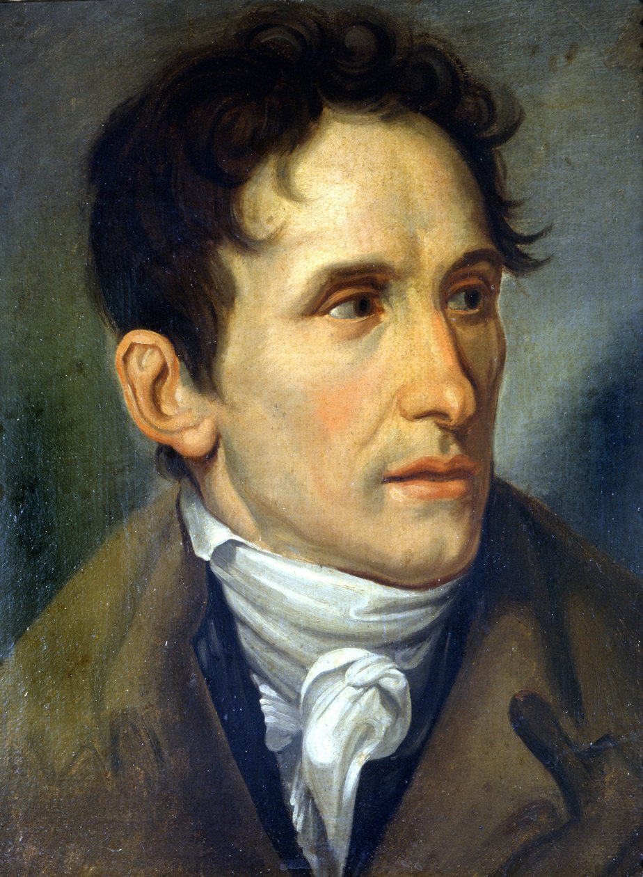 صورة كانوفا (1757 - 1822) من قبل أبياني. متحف كاستيلو دي ميلان بواسطة أندريا الأكبر أبياني