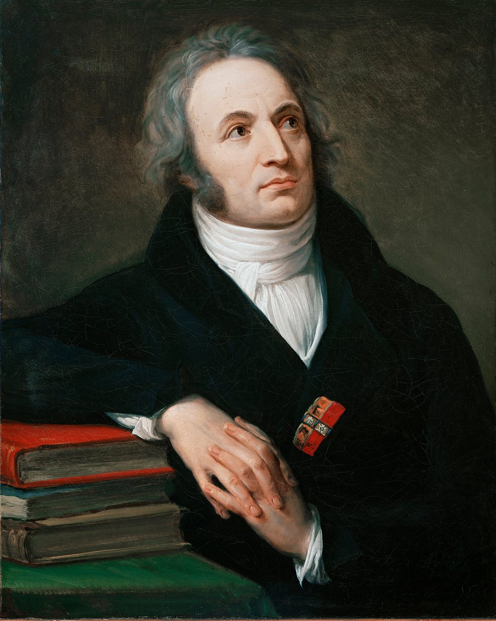 صورة للشاعر فينسينزو مونتي (1754-1828) لوحة لأندريا أبياني (1754-1817) 1809 المتحف الوطني للفن الحديث ، روما بواسطة أندريا الأكبر أبياني