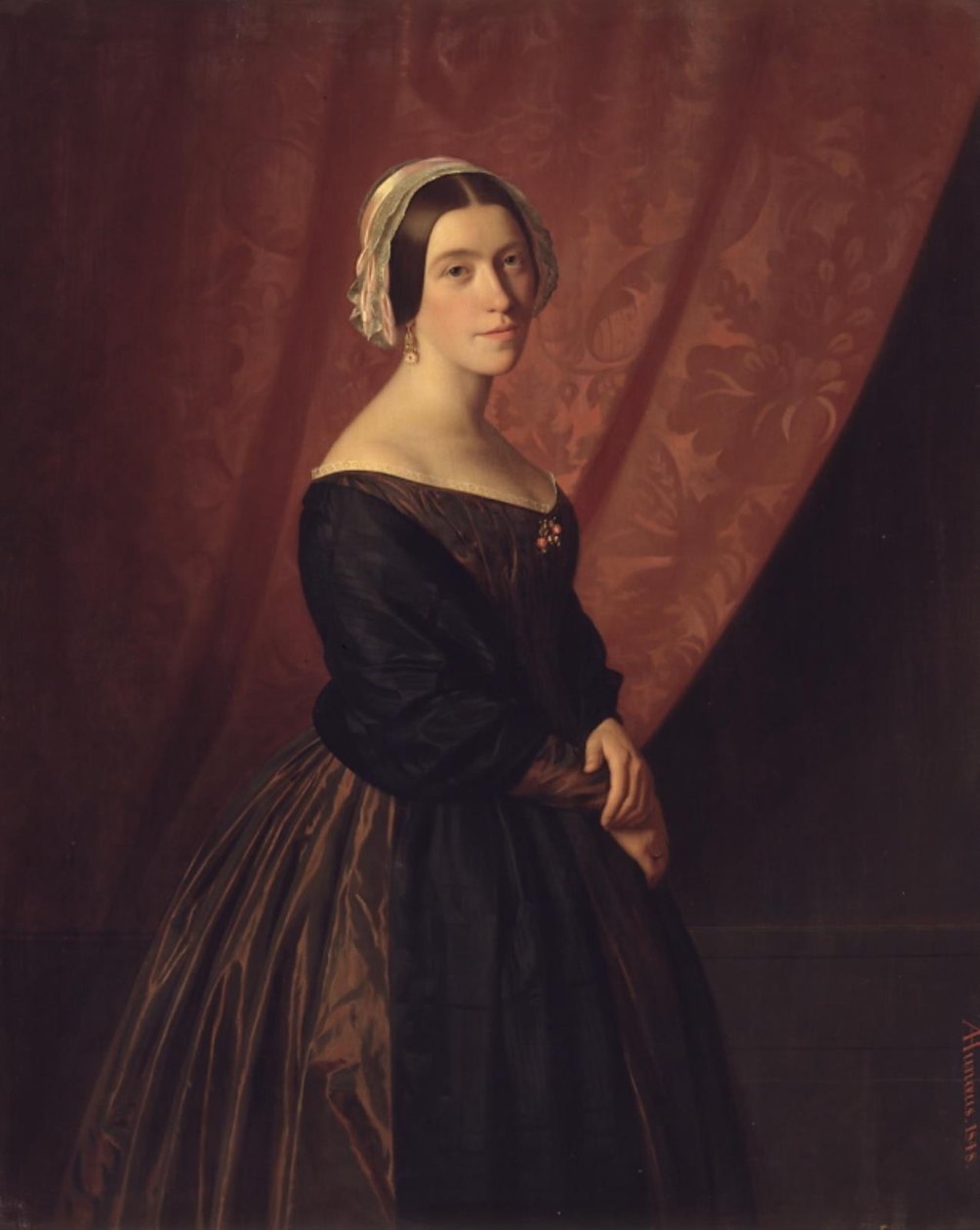 Thora Hunæus ، née Garbrecht ، زوجة الفنان بواسطة أندرياس هيرمان هونيوس