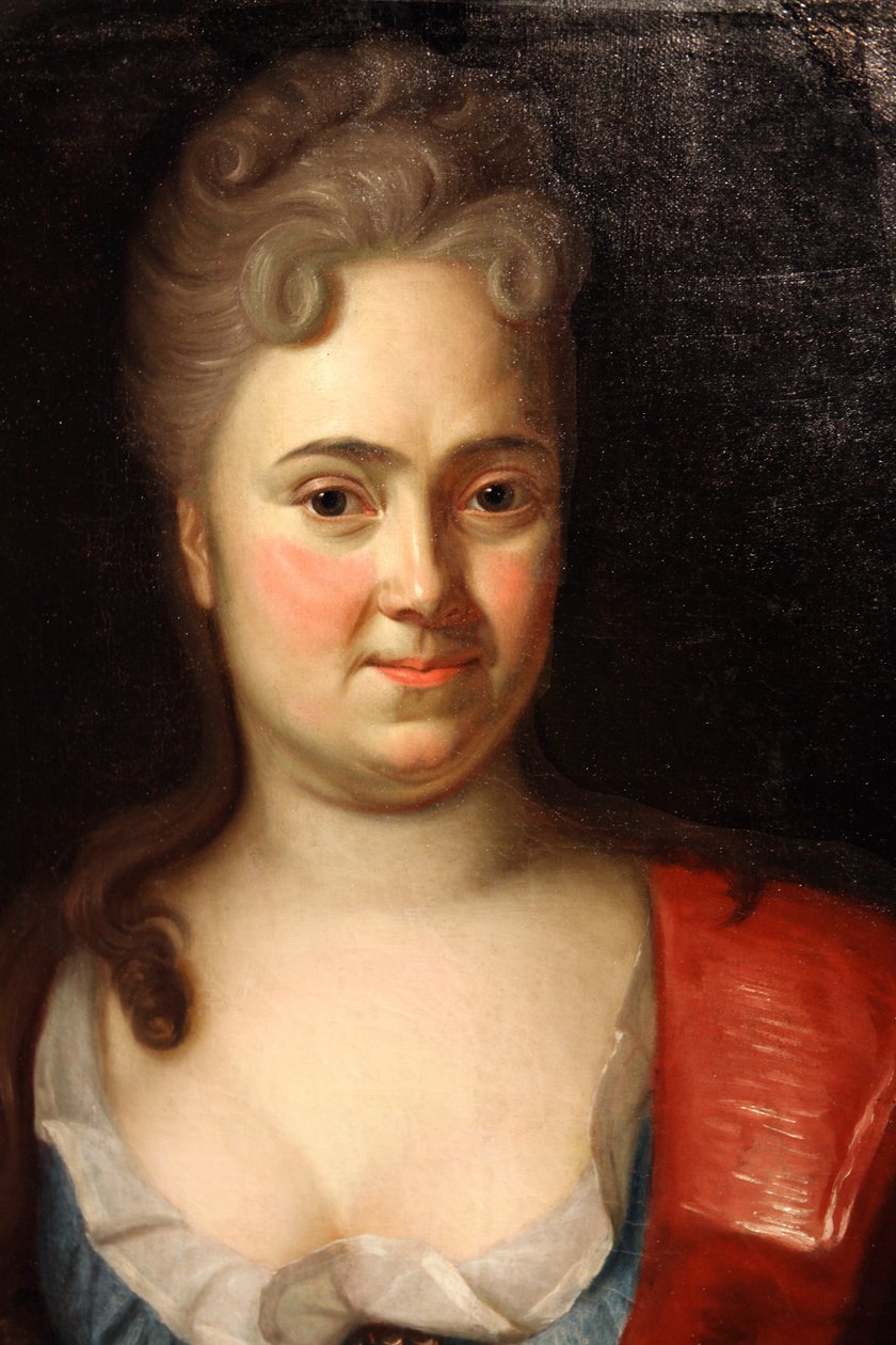صورة الإمبراطورة كاثرين الأولى ، 1684-1727 ، 1712 بواسطة أندرياس مولر