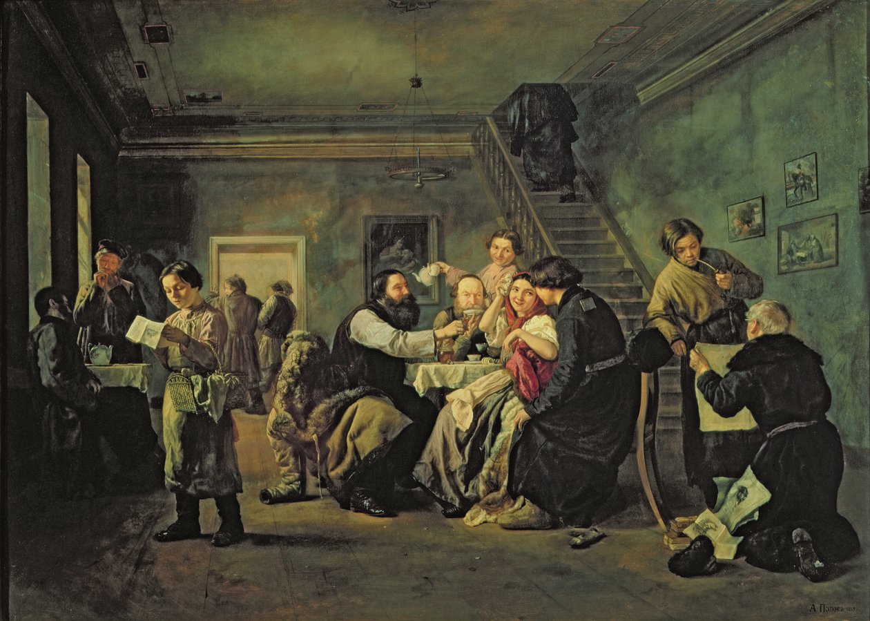 بيت أكل ، 1859 بواسطة أندريه أندرييفيتش بوبوف