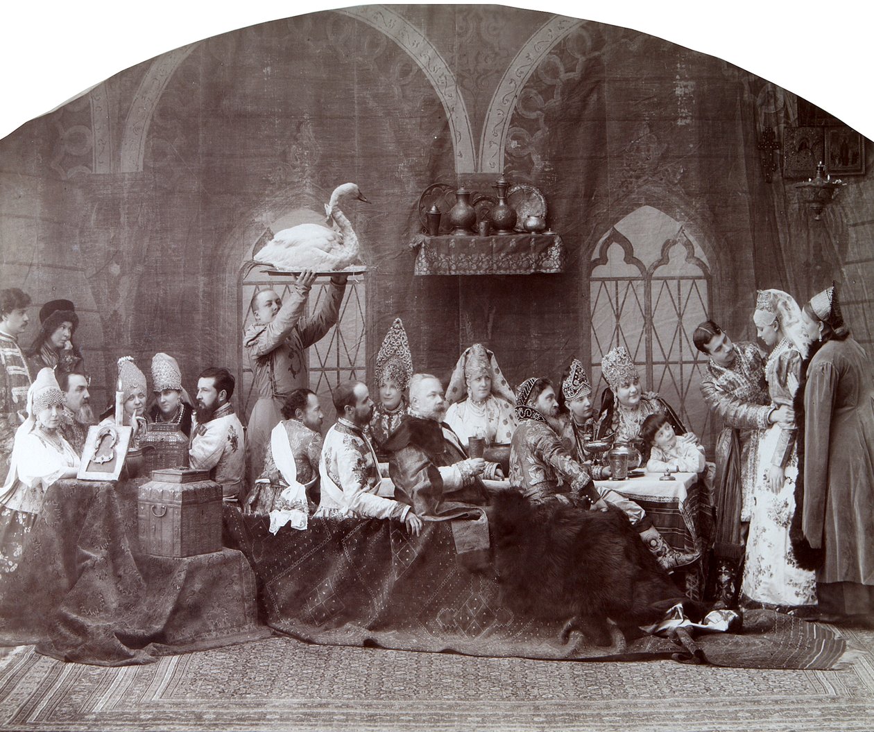 زفاف البويار النبلاء ، روسيا ، c1883-c1884 بواسطة أندريه أوسيبوفيتش كاريلين
