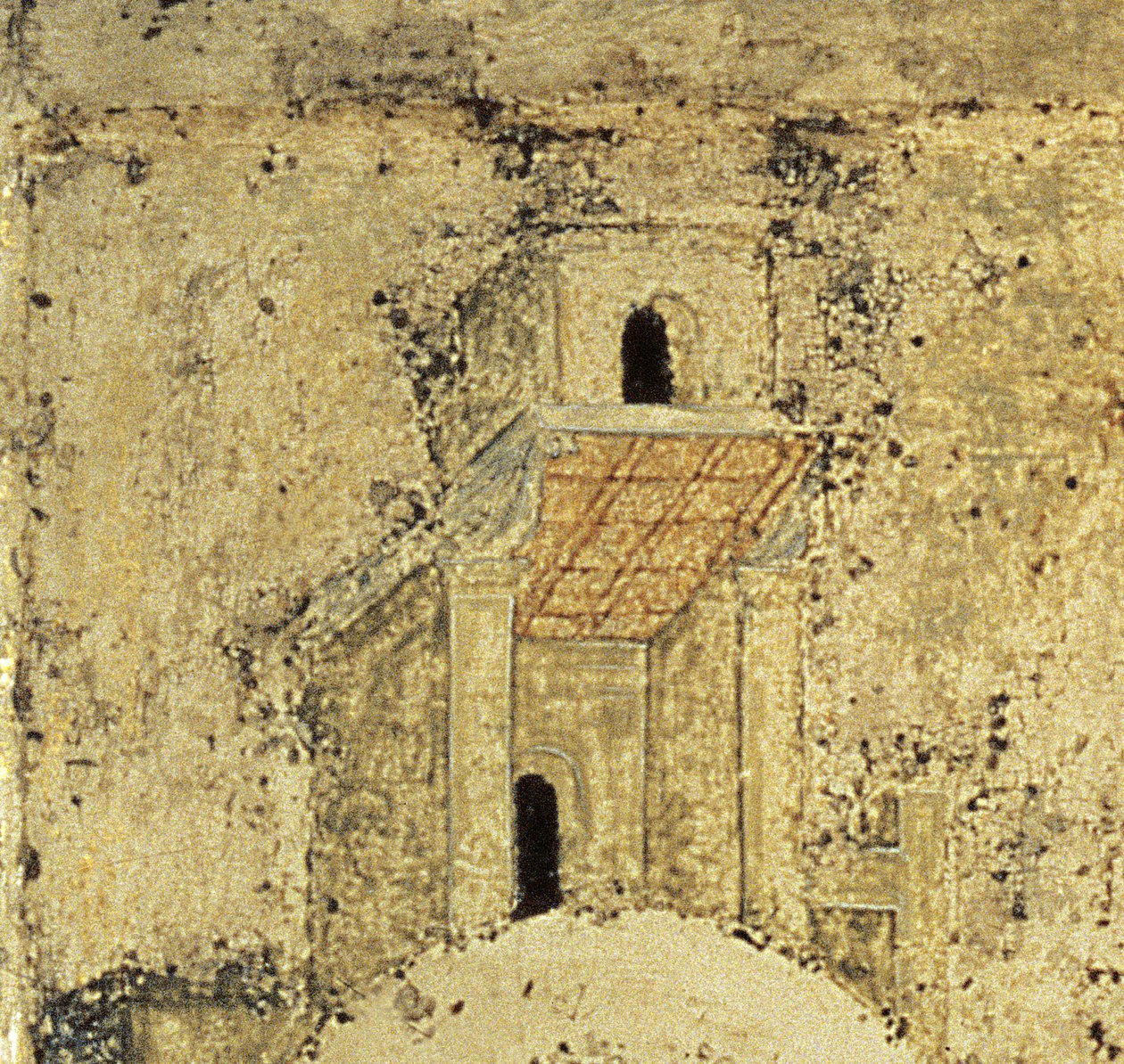 شكل التفاصيل الثالوث المقدس ، 1420 (درجة الحرارة على اللوحة) (التفاصيل) (انظر 39517) بواسطة أندريه روبليف