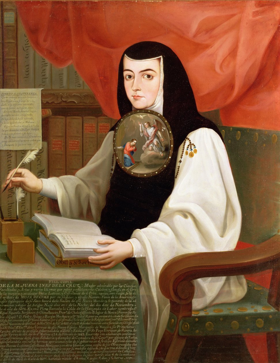 الأخت خوانا إيناس دي لا كروز (1648-95) بواسطة أندريس دي إيسلاس