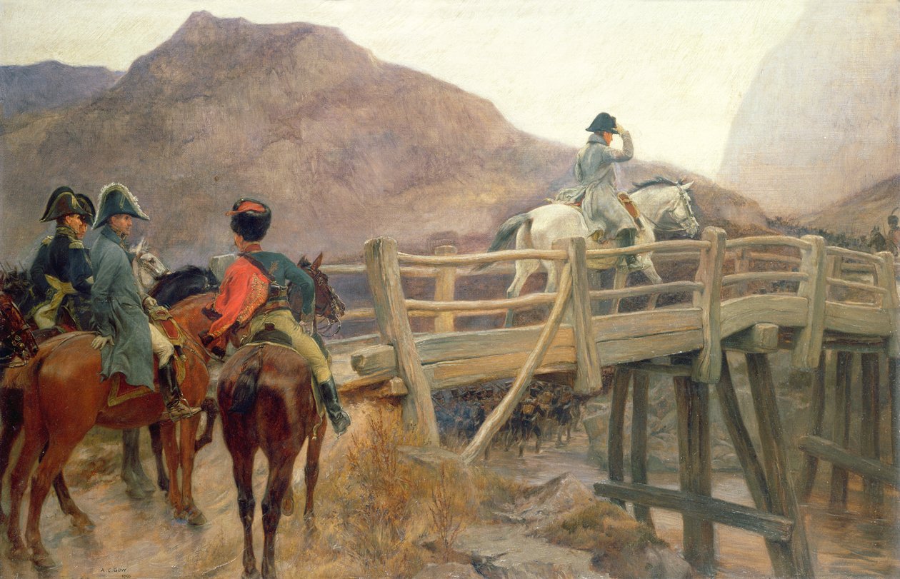 نابليون ، 1896 بواسطة أندرو كاريك جو