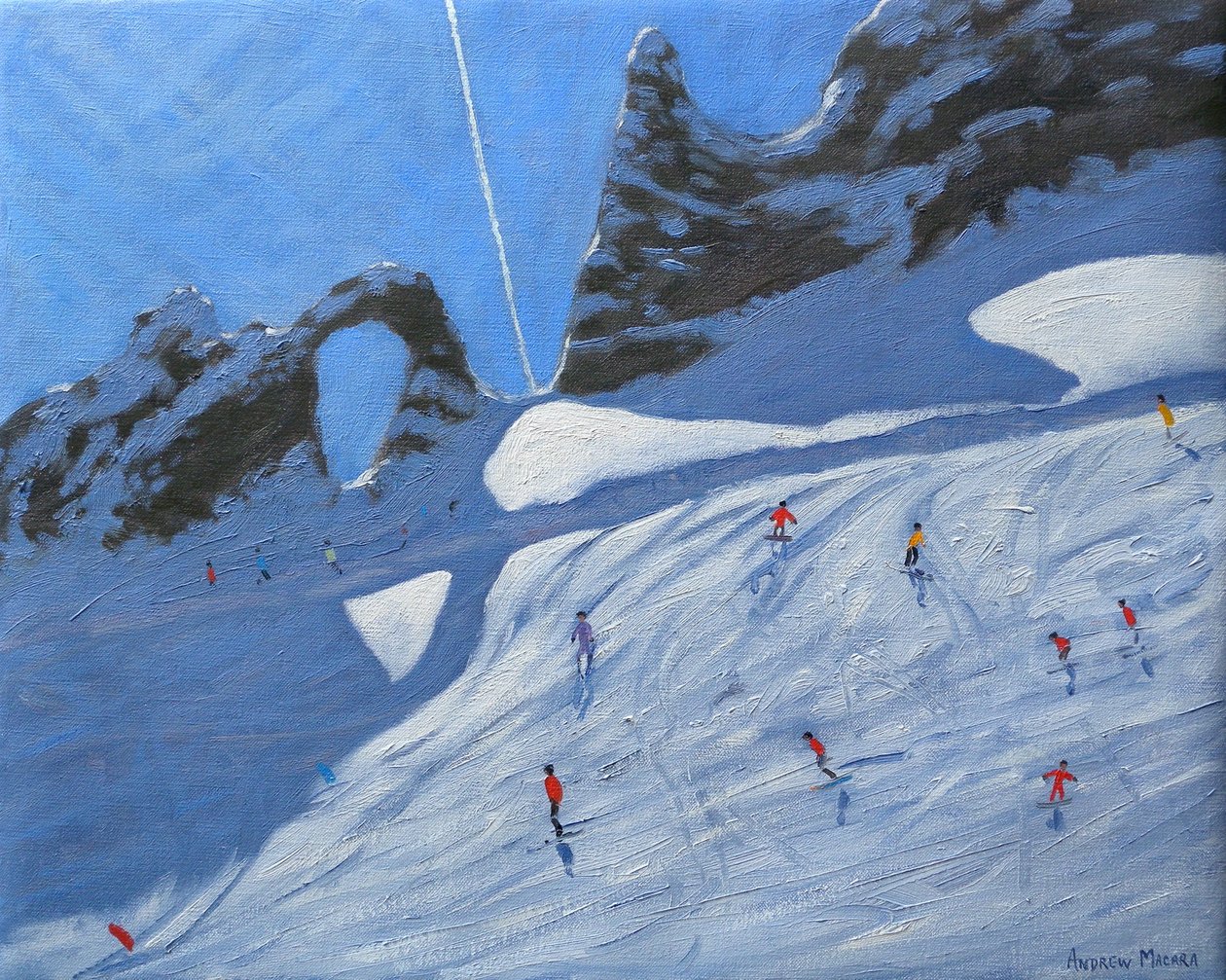 إيغوي بيرسي ، Tignes ، 2009 بواسطة أندرو ماكارا