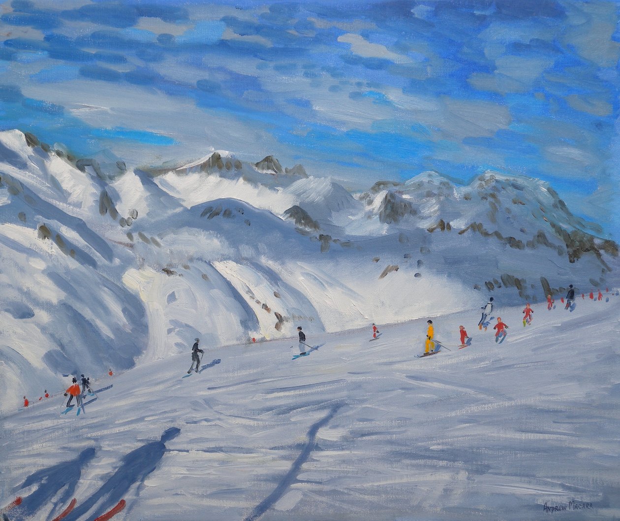 قمم الجبال ، Tignes ، 2009 بواسطة أندرو ماكارا