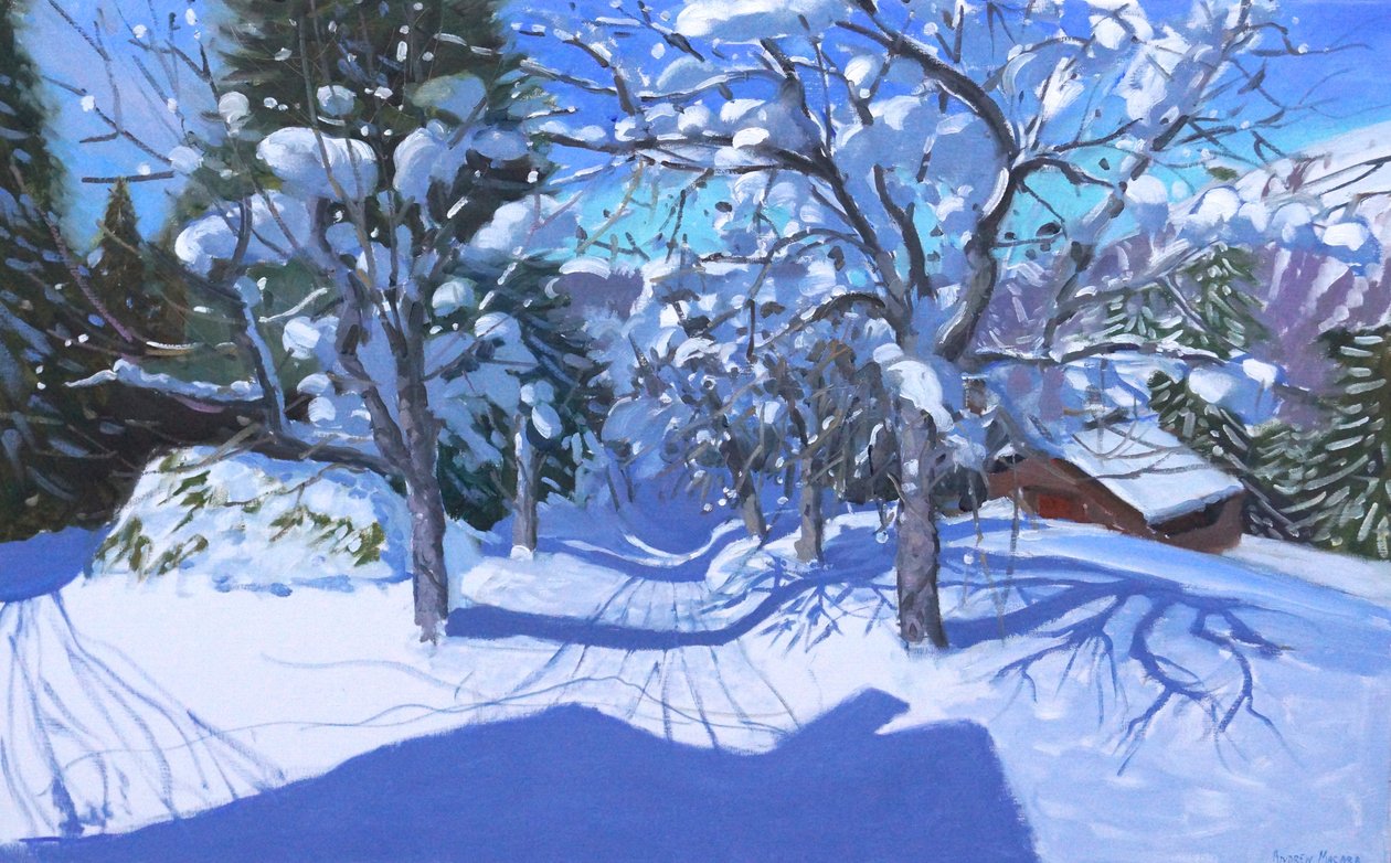 Winter Orchard ، مورزين ، 2015 ، بواسطة أندرو ماكارا