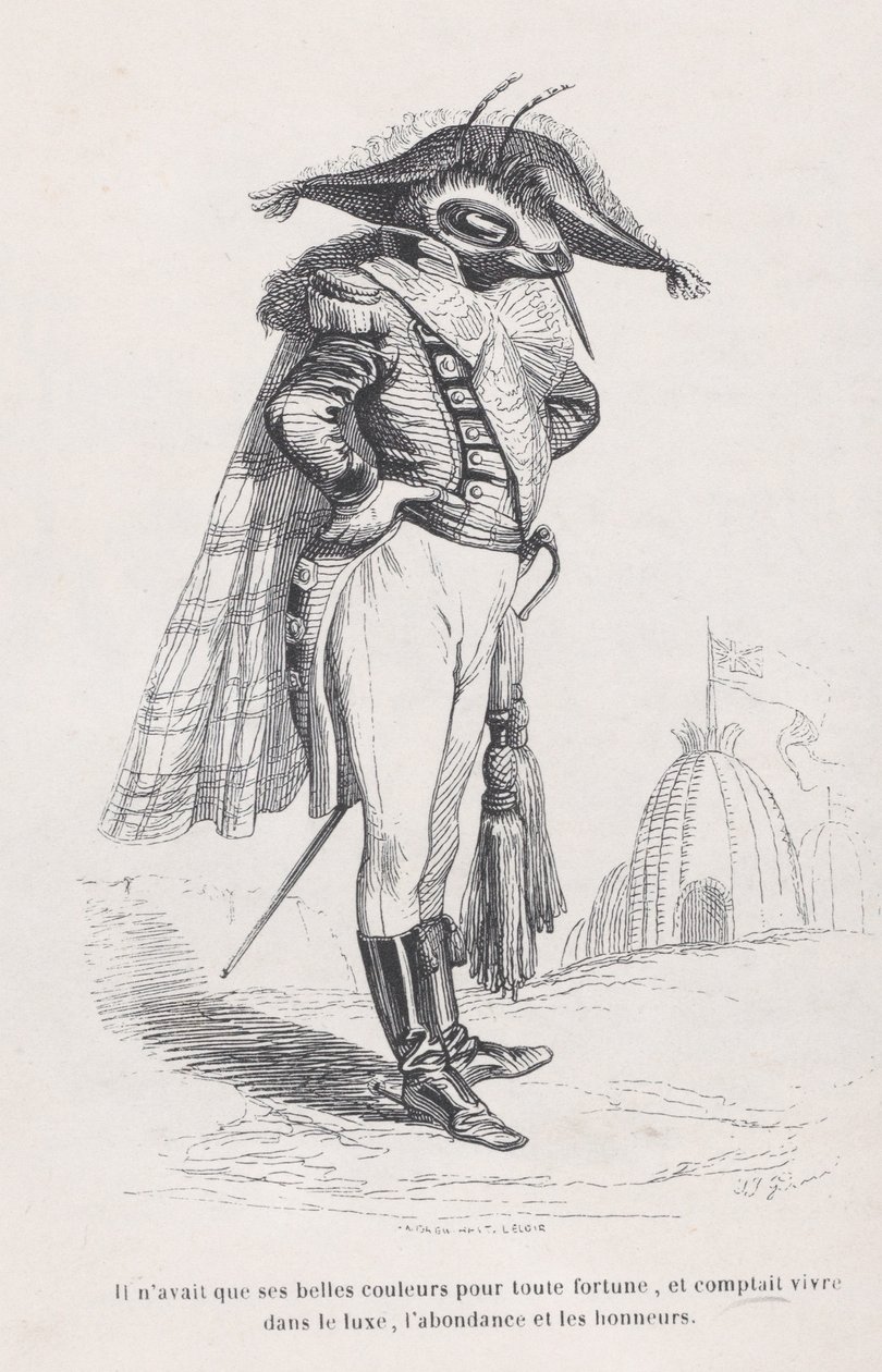 كان لديه فقط ألوانه الجميلة ... من مشاهد من الحياة الخاصة والعامة ... ، كاليفورنيا. 1837-47. بواسطة أندرو بست ليلوار