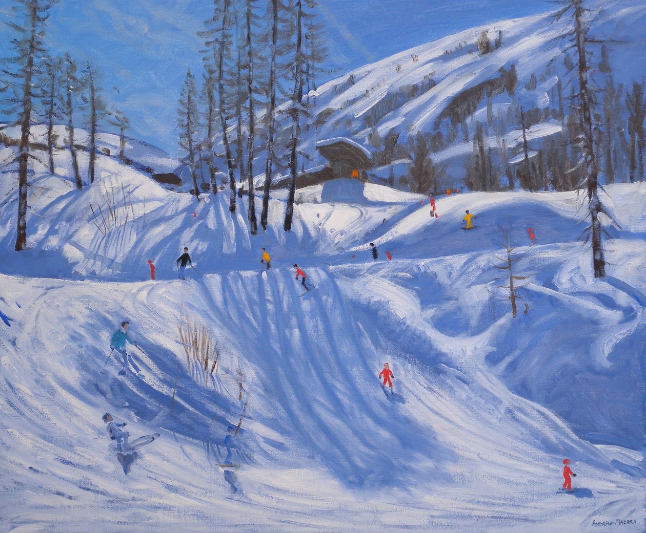 محطة التزلج ، Tignes ، 2009 بواسطة أندرو ماكارا