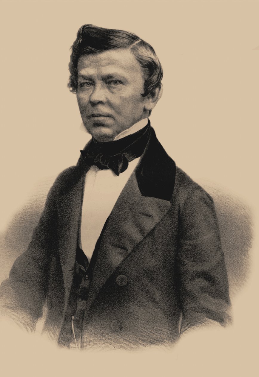 صورة للشاعر فلاديمير غريغوريفيتش بينيديكتوف 1807-1873 ، 1870 بواسطة أندري ميخائيلوفيتش لوشيف