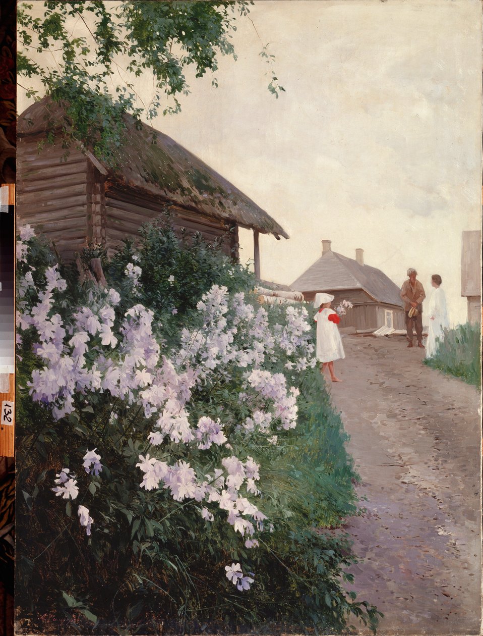 منزل ريفي في فنلندا - رسم لأندريه نيكولايفيتش شيلدر (1861-1919) ، زيت على قماش - الفن الروسي بواسطة أندري نيكولايفيتش شيلدر