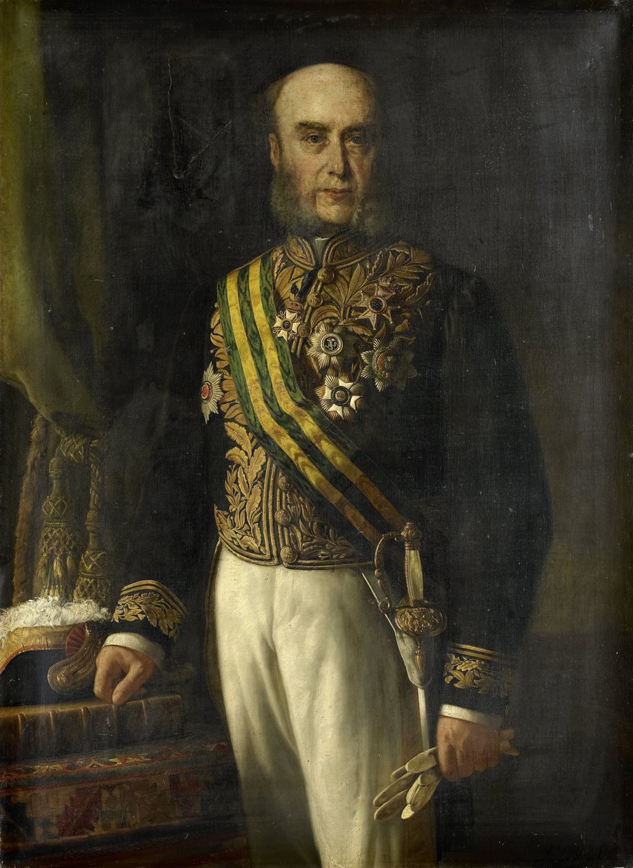 جيمس لودون (1824-1900). الحاكم العام (1871-1875) بواسطة أندريس فان دن بيرج