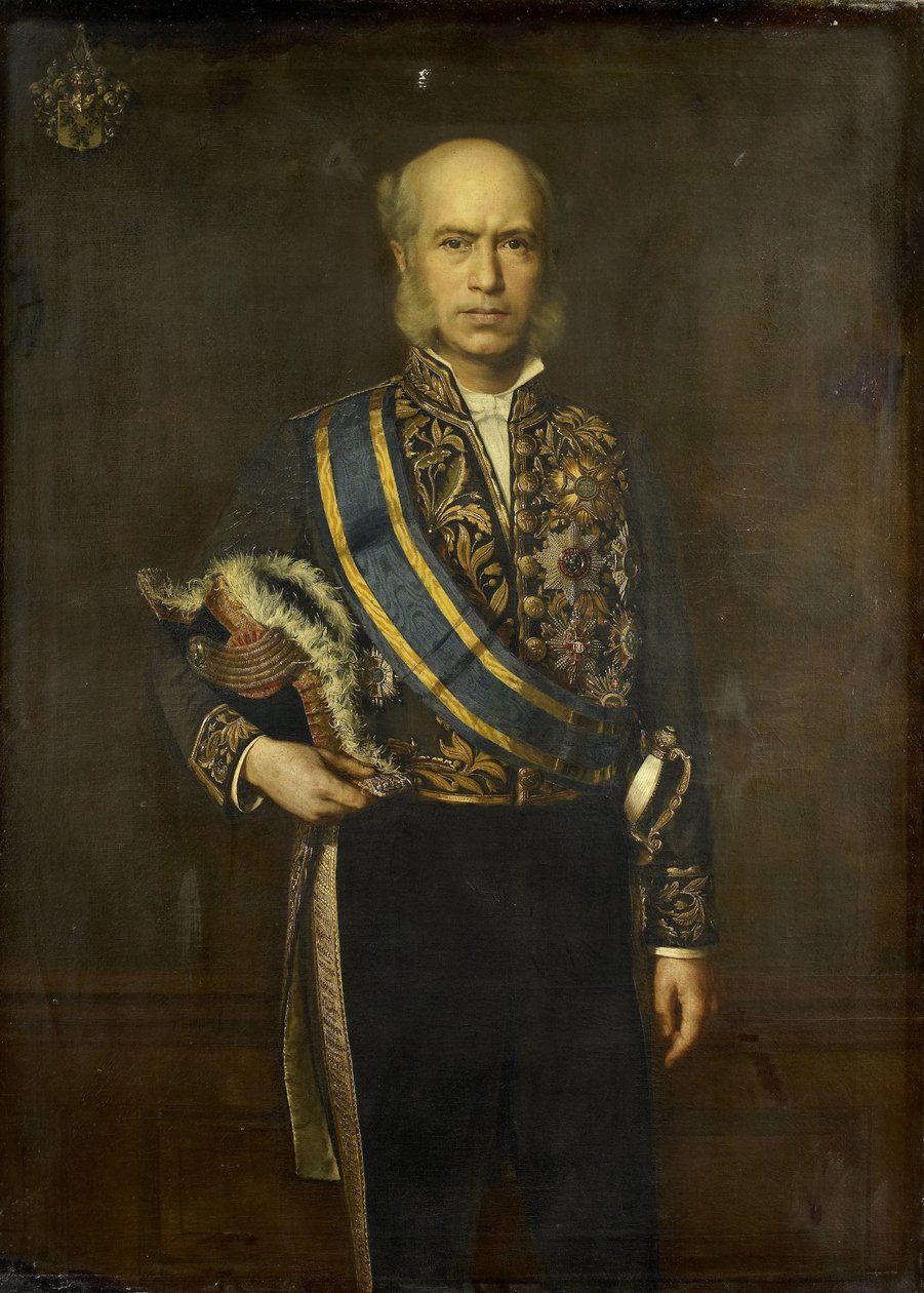 يوهان فيلهلم فان لانسبيرج (1830-1906). الحاكم العام (1875-1880) بواسطة أندريس فان دن بيرج