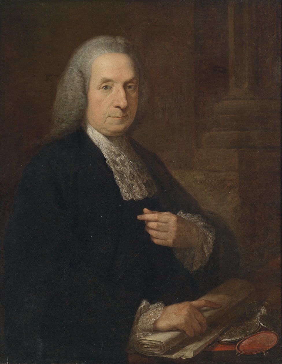 صورة للمحامي والسياسي الأيرلندي فيليب تيسدال SL (1703-1777) ، بواسطة أنجليكا كوفمان