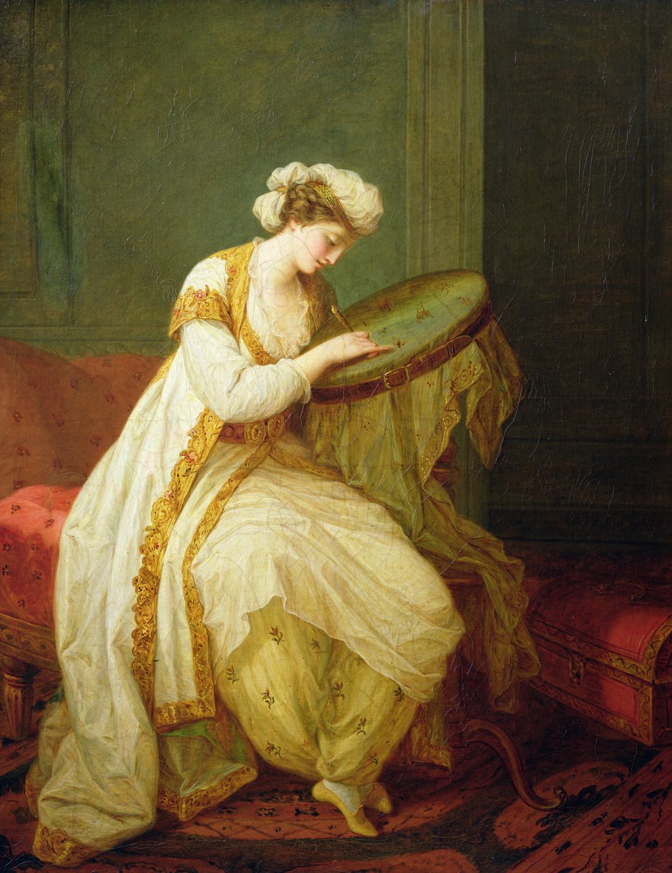 امرأة تركية ، 1773 بواسطة أنجليكا كوفمان