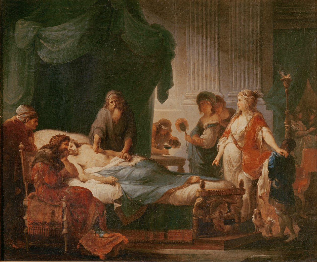Antiochus و Stratonice بواسطة أنجليكا كوفمان