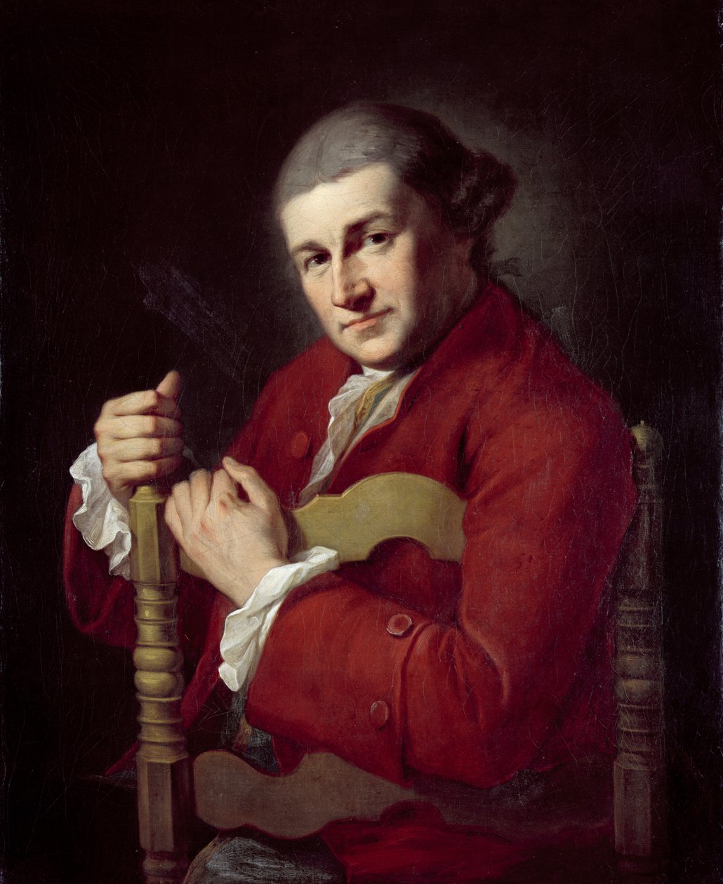 ديفيد جاريك (1717-79) بواسطة أنجليكا كوفمان