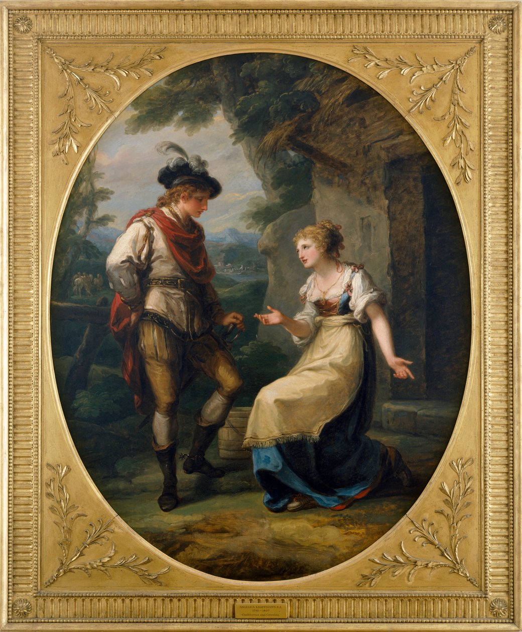 "جوالثيريوس وجريسيلدا" ، 1772 بواسطة أنجليكا كوفمان