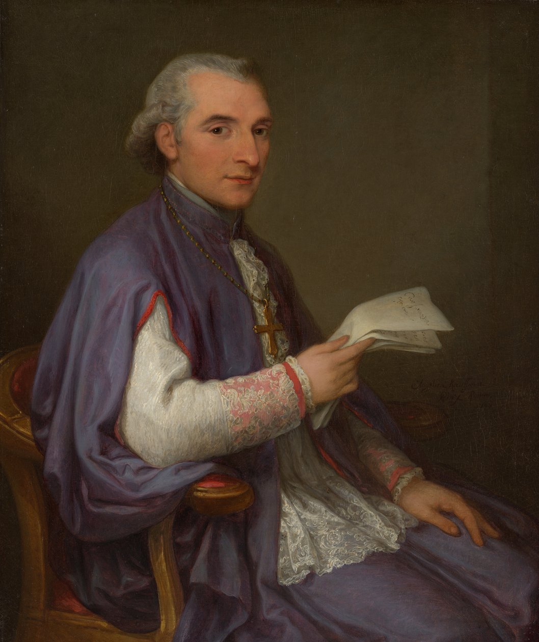 المونسنيور جوزيبي سبينا 1756-1828 ، 1798. بواسطة أنجليكا كوفمان