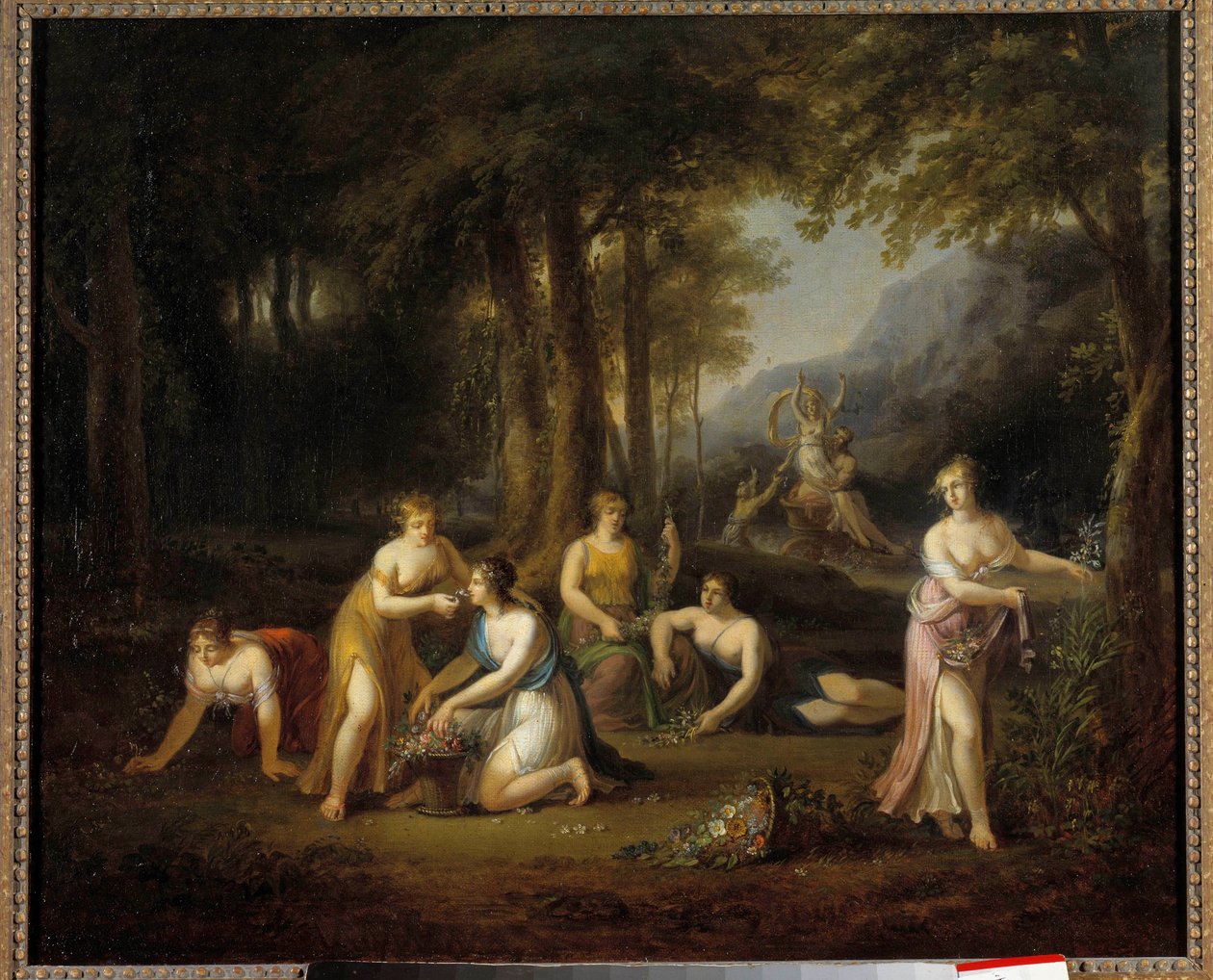 بلوتو يزيل لوحة بروسيربين بواسطة أنجليكا كوفمان (1740-1807) من القرن الثامن عشر. خافت 0،40 x 0،56 م متحف الجولات للفنون الجميلة بواسطة أنجليكا كوفمان