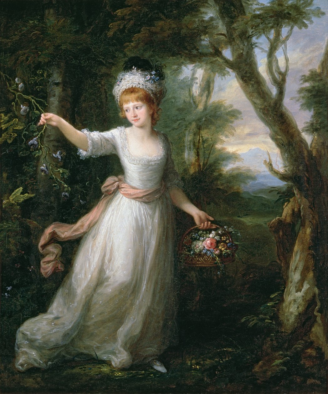 صورة هنرييتا لورا بولتيني (1766-1808) بواسطة أنجليكا كوفمان