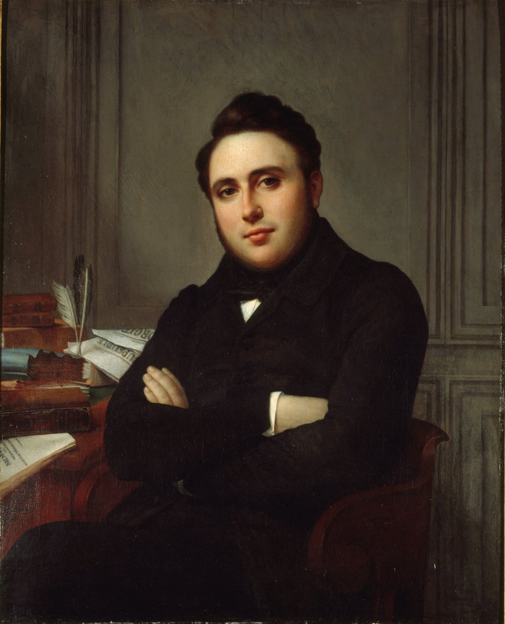 صورة ألكسندر ليدرو رولين 1807-1874 ، 1838. بواسطة أنجيليك مونجيز