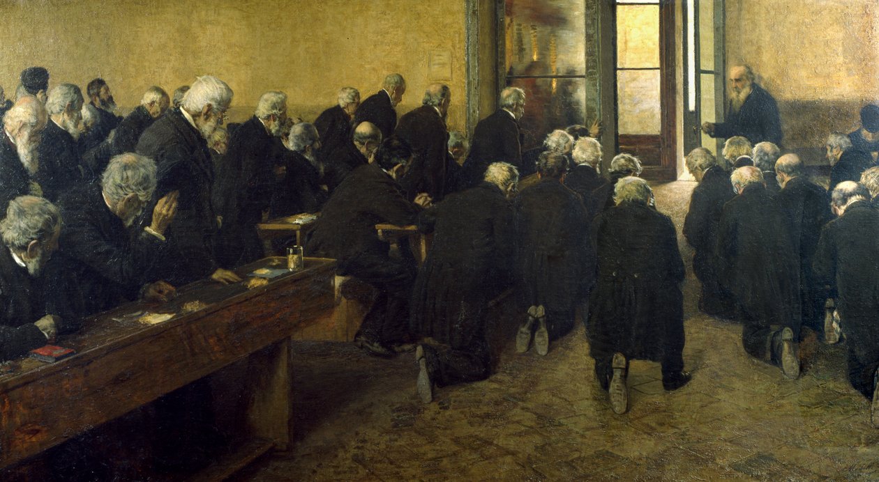 The Viaticum ، 1884 بواسطة أنجيلو موربيلي