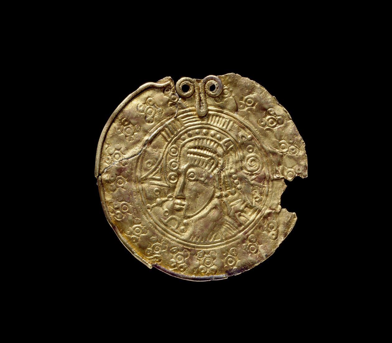 The St Giles Bracteate (الذهب) بواسطة الأنجلو ساكسون