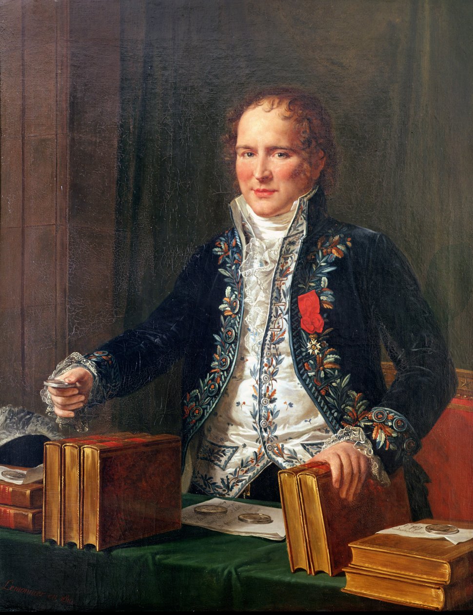 صورة أنطوان فرانسوا دي فوركروي (1755-1809) بواسطة أنيست تشارلز ليمونير