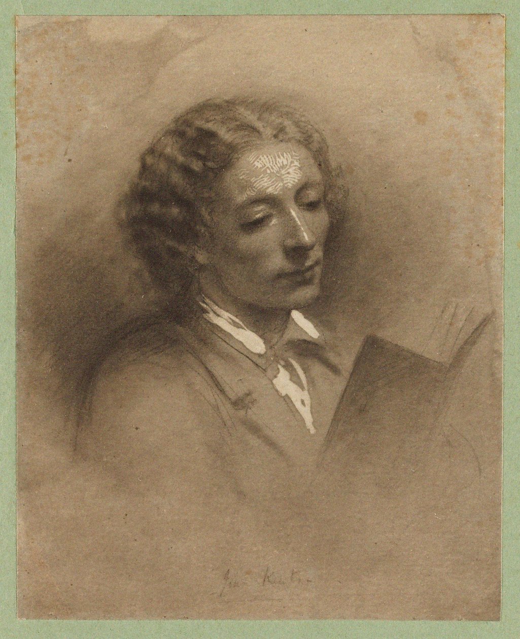 صورة للشاعر جون كيتس 1795-1821. بواسطة آن ماري نيوتن