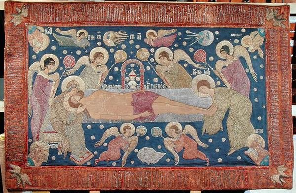 القبر ، 1539 (التطريز) بواسطة آنا توشينا