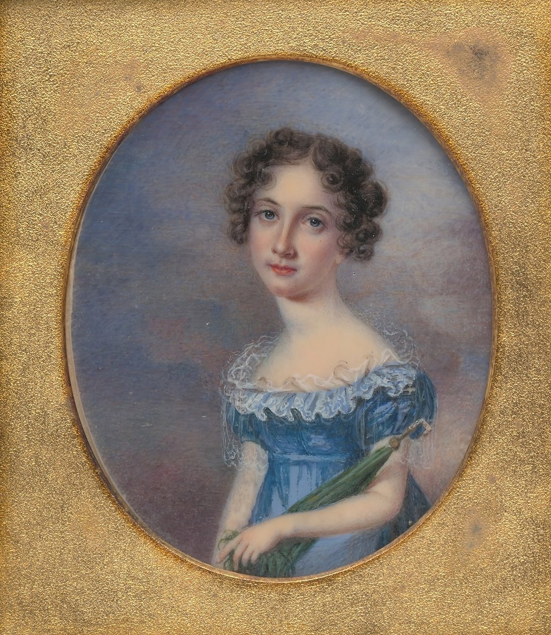 سارة آن بيك ، كاليفورنيا. 1818. بواسطة آنا كلايبول بيل