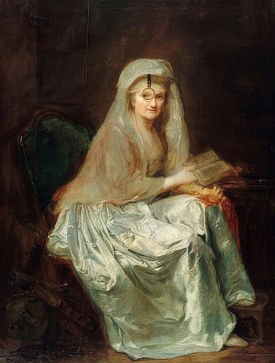 تصوير شخصي. 1776-77 بواسطة آنا دوروثيا ثيربوش