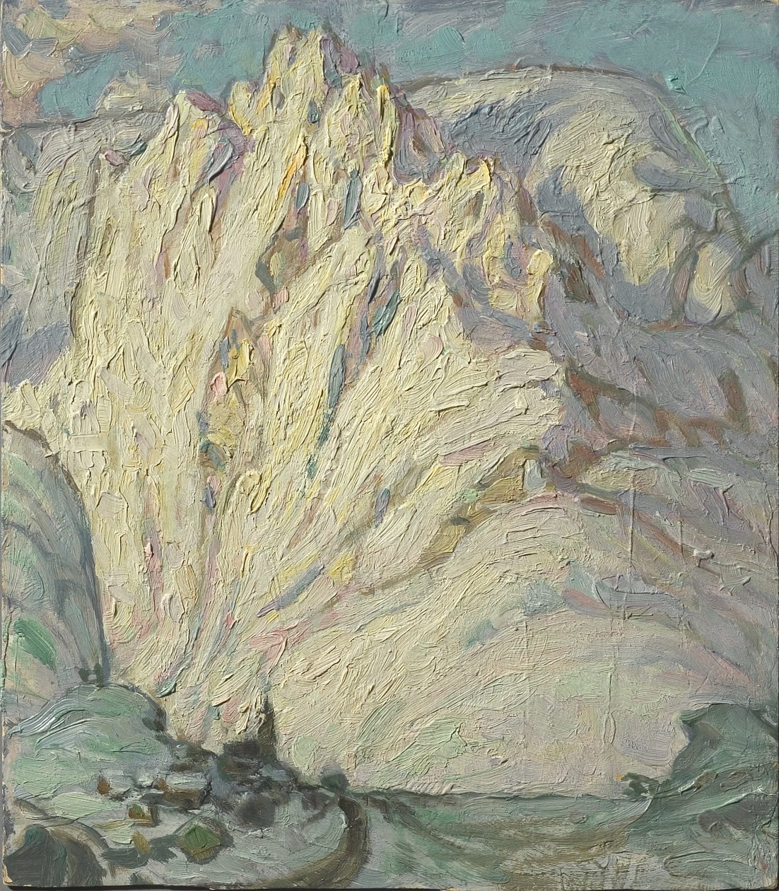 الجبال الثلجية. دراسة من Lofoten ، 1930 بواسطة آنا كاتارينا بوبرج