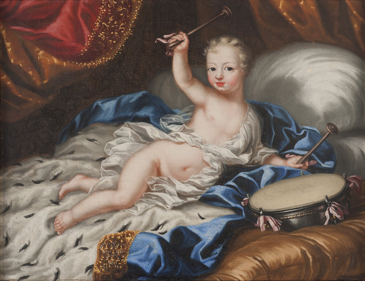 لو روي تشارلز الثاني عشر (كارل دي سويدي) ، طفل - صورة لملك السويد تشارلز الثاني عشر (1682-1718) عندما كان طفلاً ، بقلم إهرنسترهل ، آنا ماريا (1666-1729). زيت على قماش بواسطة آنا ماريا إهرنسترال